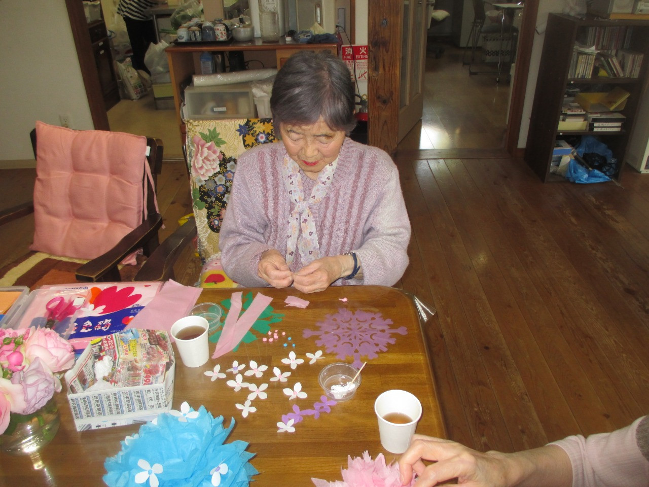 折り紙や生け花